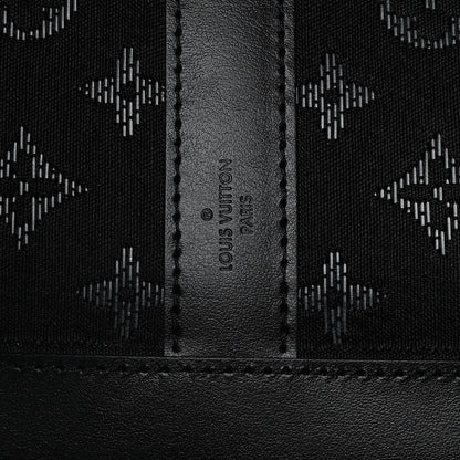 Louis Vuitton Jacquard Monogram Light Up Keepall Bandouliere 50 Black 17 of 28
