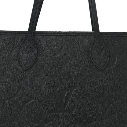 Louis Vuitton Empreinte Monogram Giant Neverfull MM Black 6 of 9