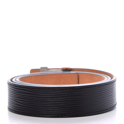 Louis Vuitton Epi 30mm LV Initiales Belt 85 34 Black 2 of 7