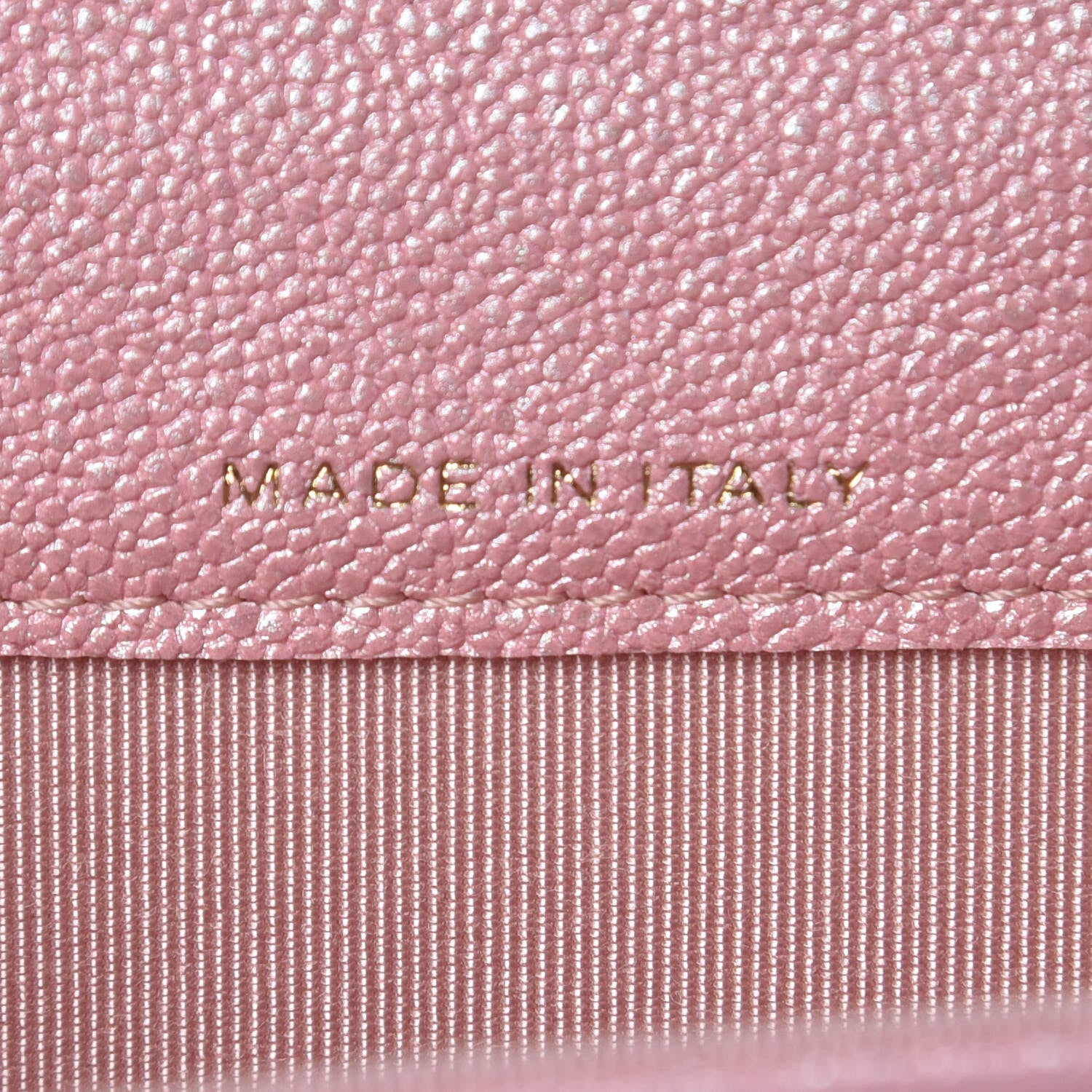 Chanel Iridescent Caviar Quilted Flap Card Holder Rose Pink 9 of 11
