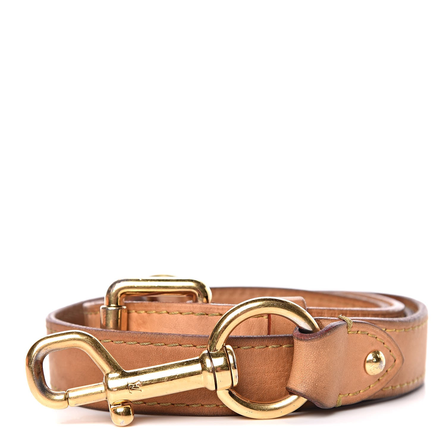 Louis Vuitton Vachetta 25mm Adjustable Shoulder Strap VVN 1 of 3