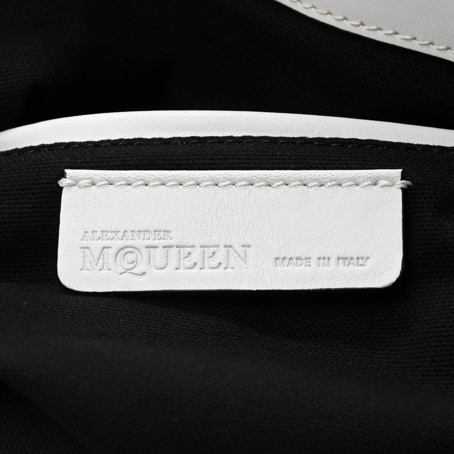 Alexander McQueen Snakeskin Padlock Skull Clutch Off White 6 of 10