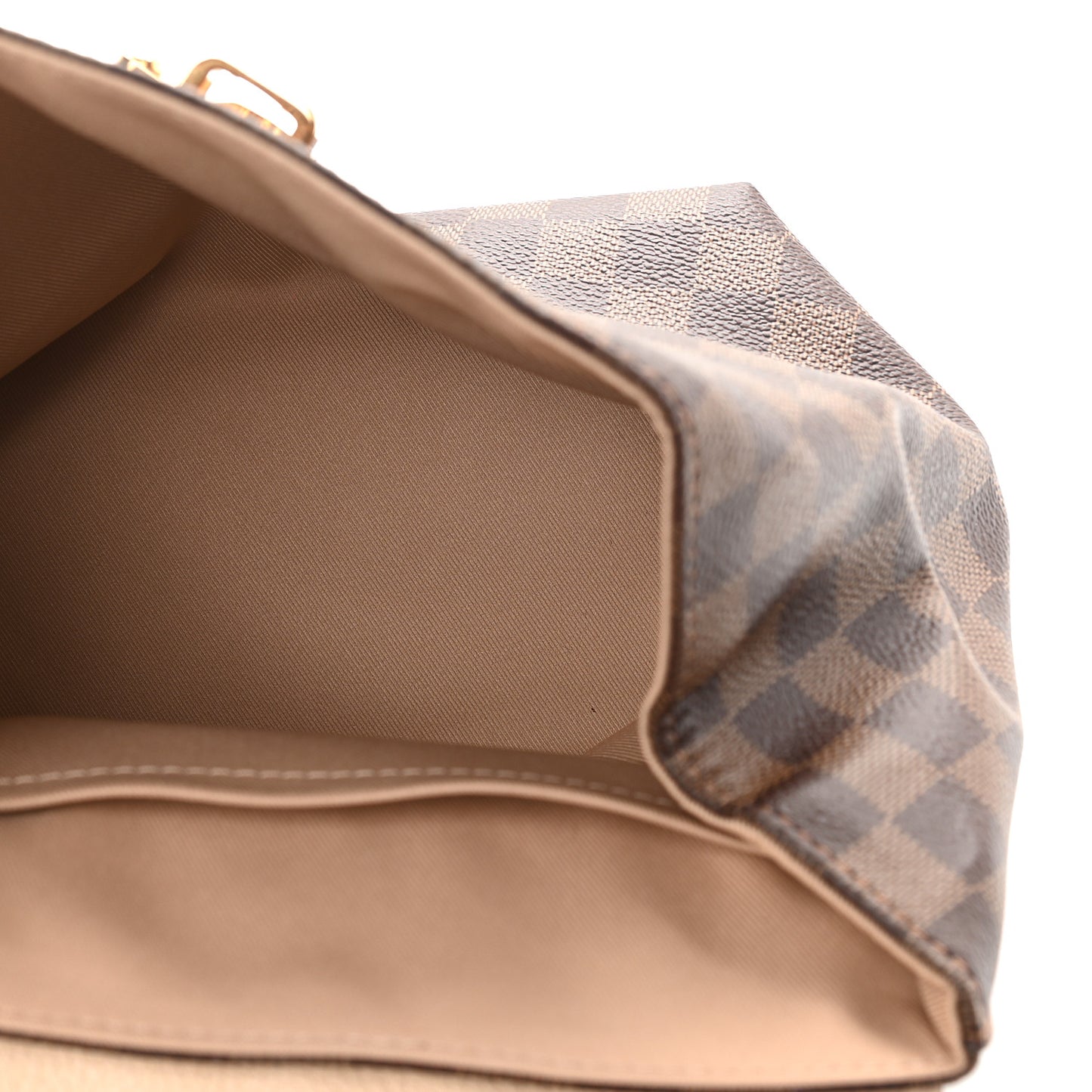 Damier Ebene Clapton Backpack Creme