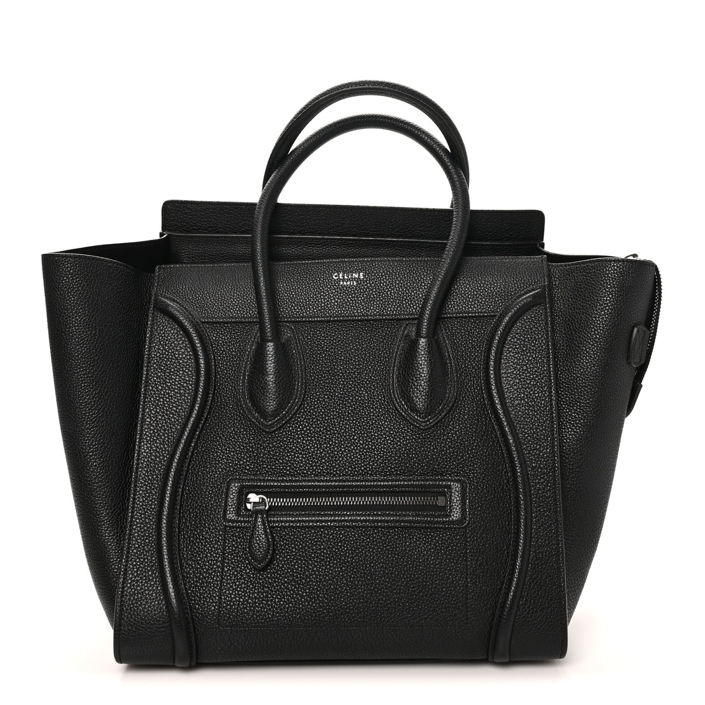 Smooth Calfskin Mini Luggage Black
