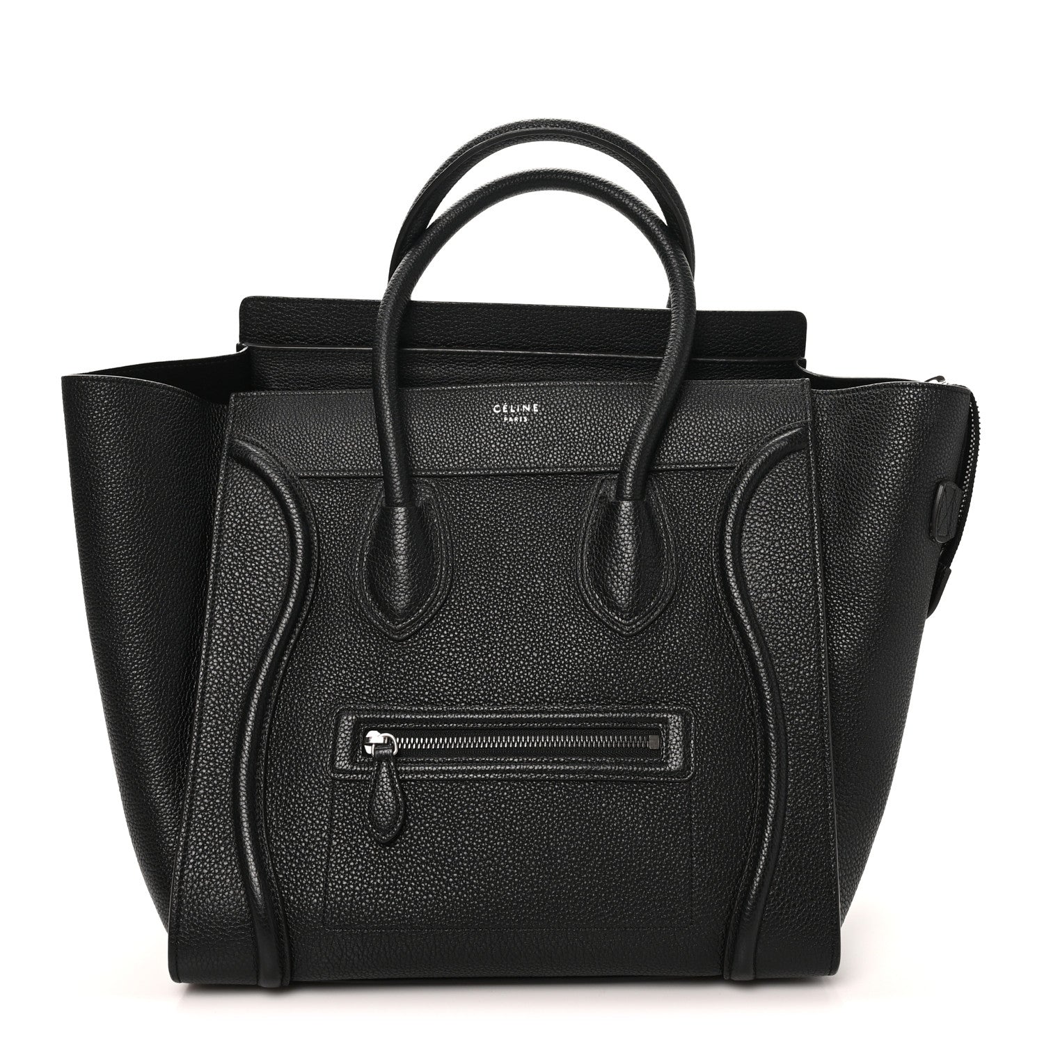 Celine Smooth Calfskin Mini Luggage Black 1 of 9