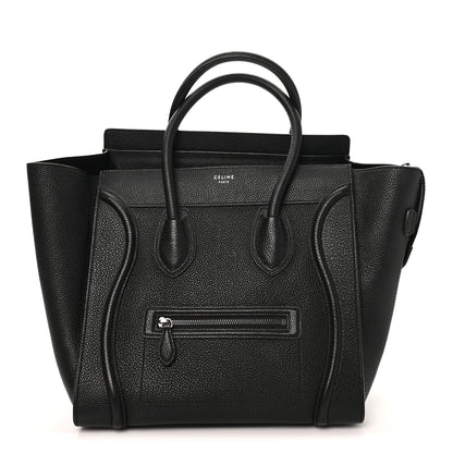 Celine Smooth Calfskin Mini Luggage Black 1 of 9