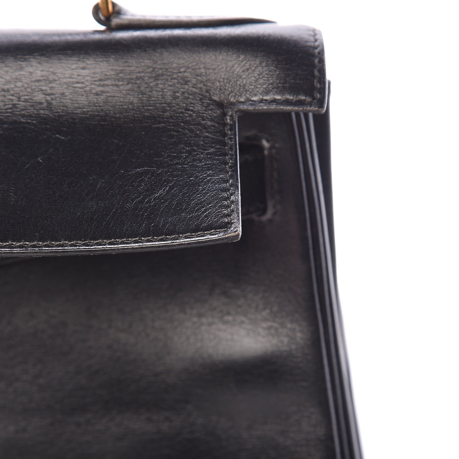 Hermes Box Kelly Retourne 28 Black 17 of 24