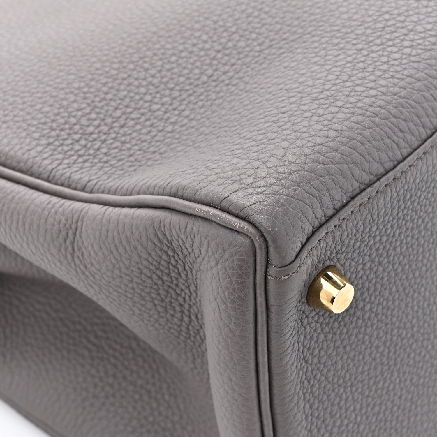 Hermes Togo Kelly Retourne 35 Etain 13 of 17
