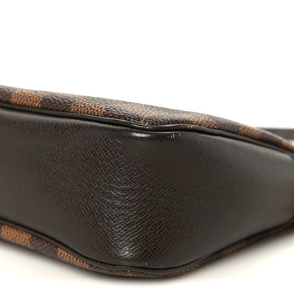 Louis Vuitton Damier Ebene Trousse Make Up Bag Pochette 10 of 10