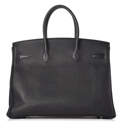 Hermes Togo Birkin 35 Black 3 of 34