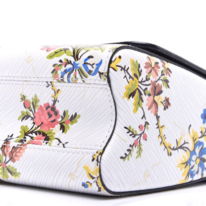 Louis Vuitton Epi Romantic Blossoms Twist Shoulder Bag MM White 7 of 8