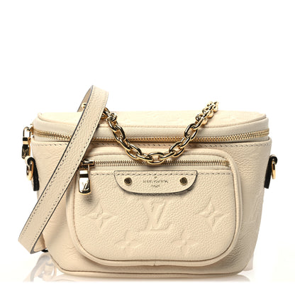 Louis Vuitton Empreinte Mini Bumbag Cream 1 of 9