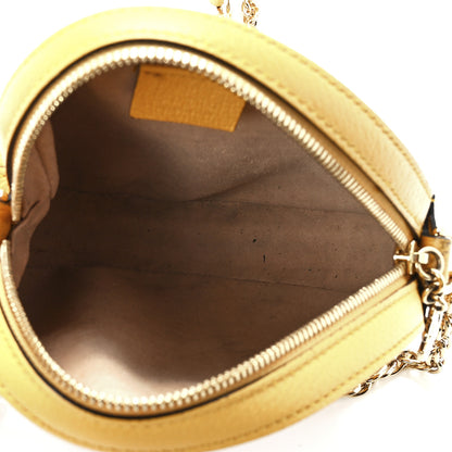 Gucci GG Supreme Monogram Flora Web Mini Ophidia Round Shoulder Bag Beige Multicolor Crop 5 of 12
