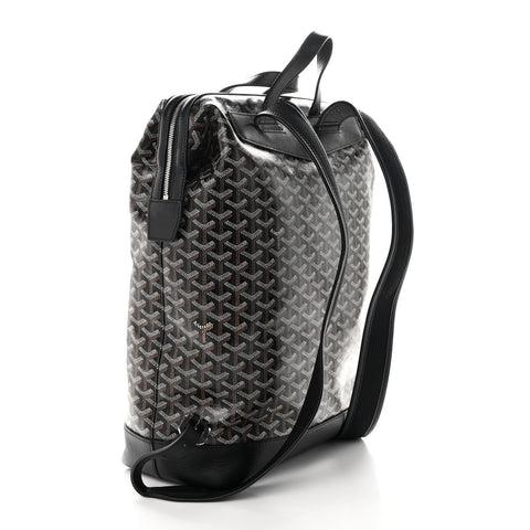 Goyardine Calfskin Cisalpin Backpack Black