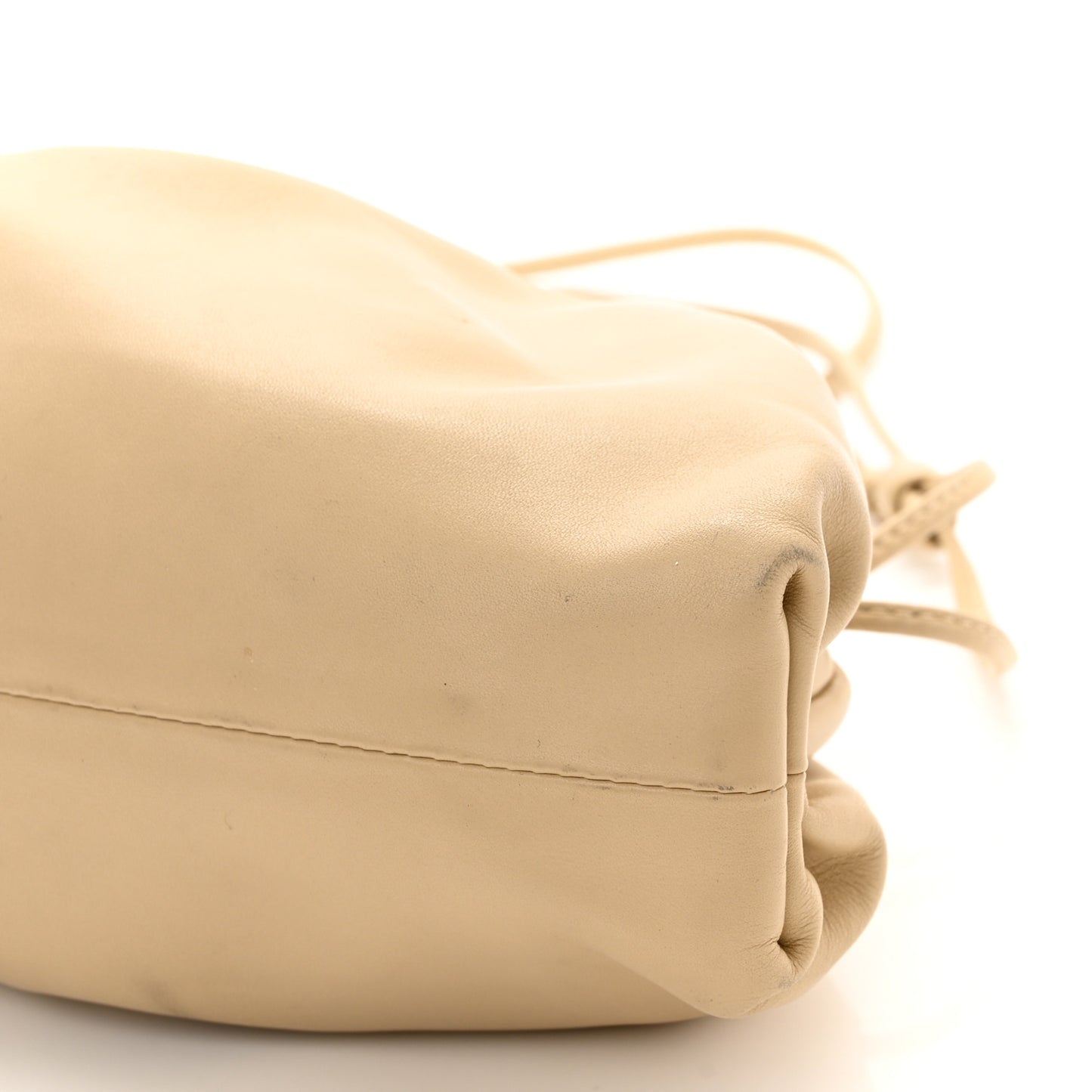 Butter Calfskin The Mini Pouch Almond