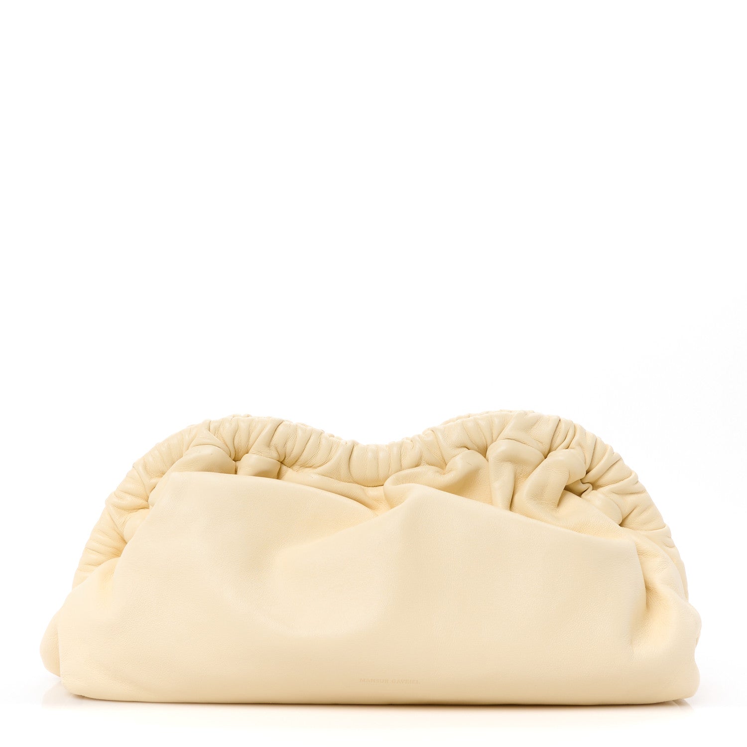 Mansur Gavriel Lambskin Cloud Clutch Crema 1 of 11