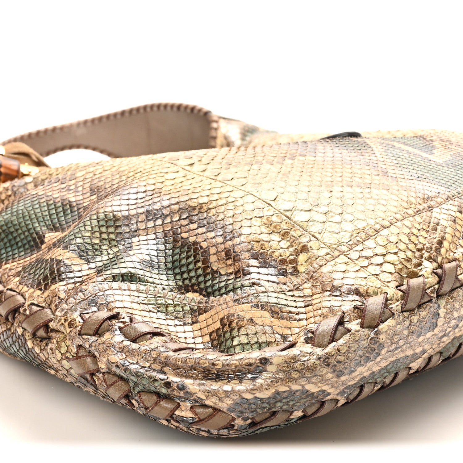 Gucci Snakeskin Large Jackie Shoulder Bag Multicolor 9 of 10