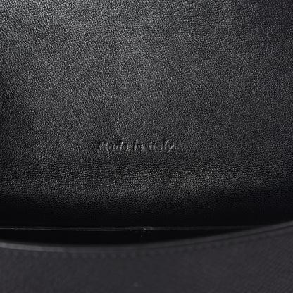Celine Grained Calfskin Compact Trotteur Black 6 of 8