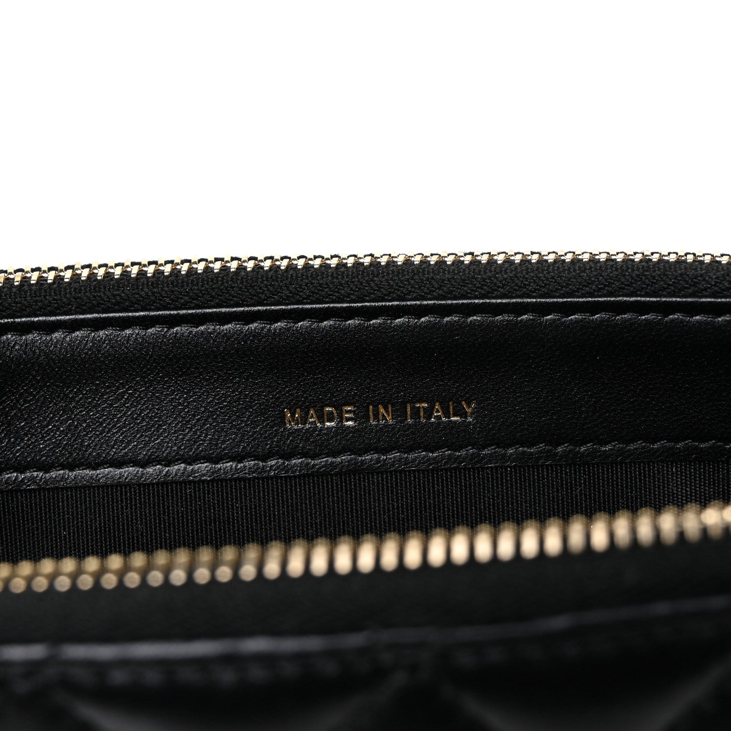 Chanel Iridescent Lambskin Quilted Pearl Clutch With Chain Black 7 of 10