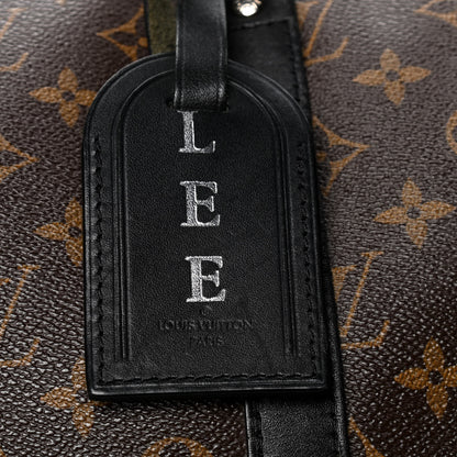 Louis Vuitton Monogram Macassar Keepall Bandouliere 55 5 of 5