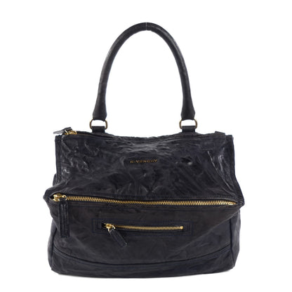 Givenchy Tumbled Sheepskin Medium Pandora Navy 1 of 7