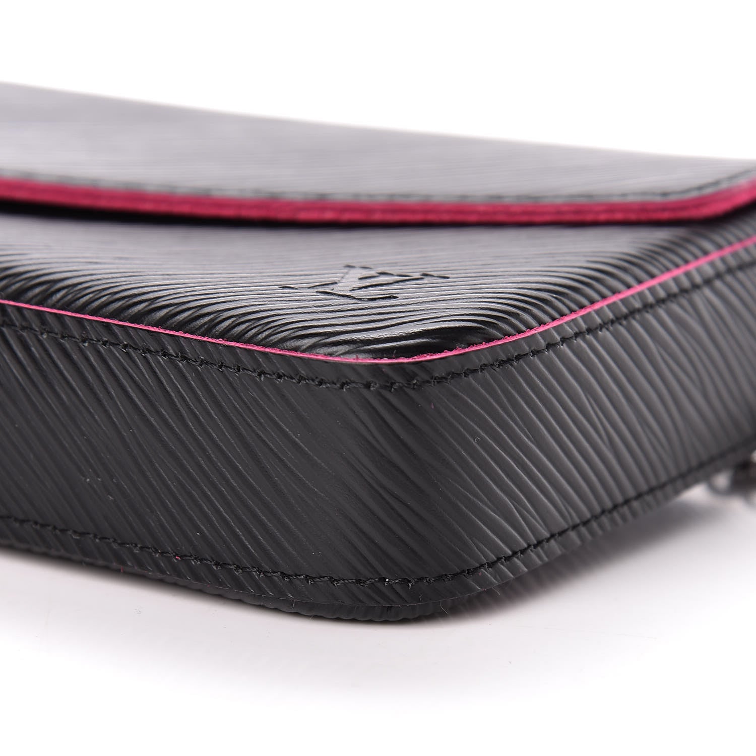 Louis Vuitton Epi Pochette Felicie Black Hot Pink 11 of 11