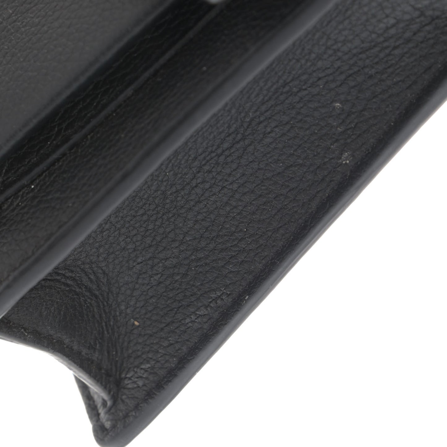 Soft Calfskin My Lockme Chain Pochette Black