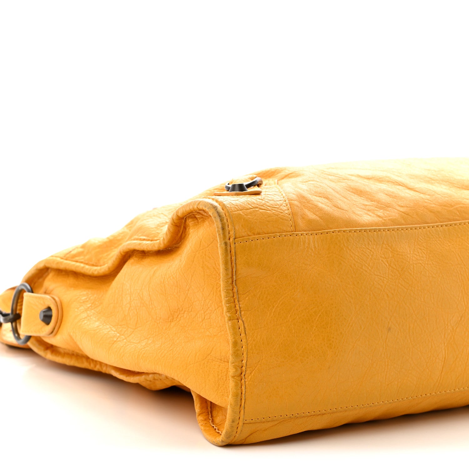 Balenciaga Agneau Classic Hardware City Jaune Moutarde 10 of 11