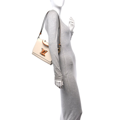 Louis Vuitton Epi Twist Top Handle Shoulder Bag MM Quartz Gold Honey 2 of 10