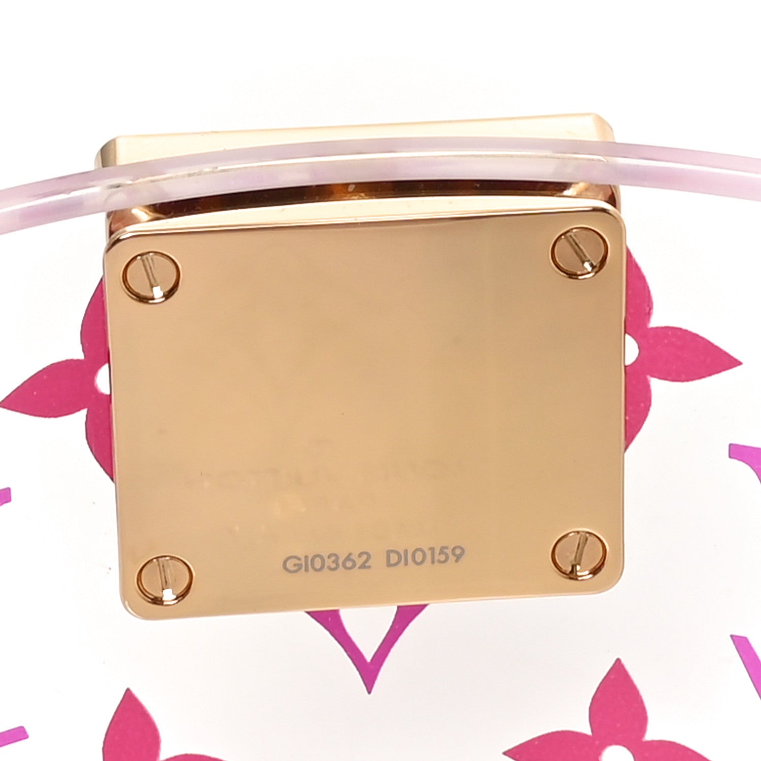 Louis Vuitton Transparent Plexiglass Box Scott Rose Ballerine 6 of 7