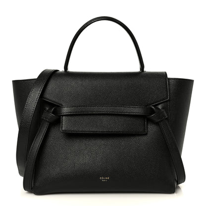 Celine Grained Calfskin Micro Belt Bag Black 1 of 11