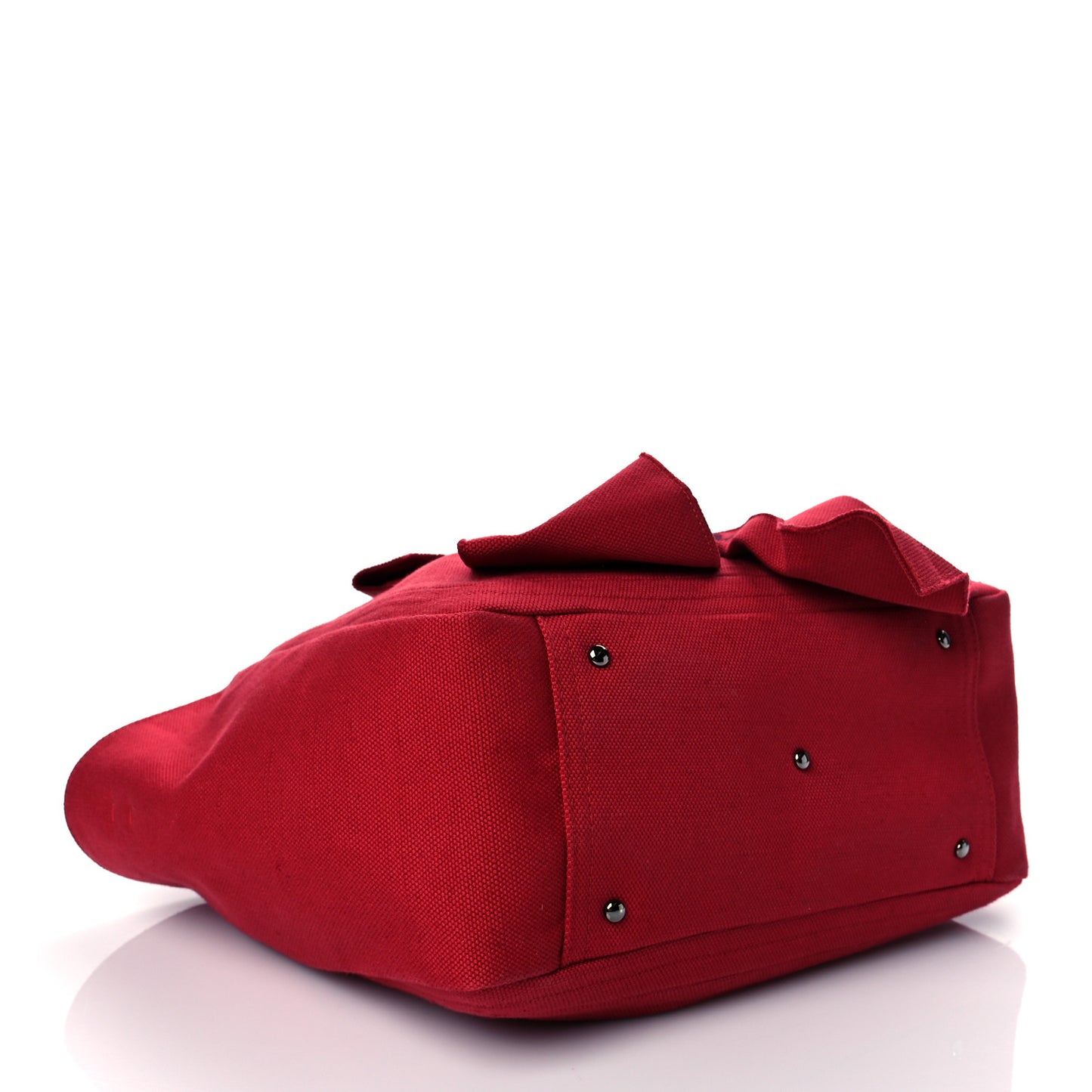 Canvas Atelier 02 Bow Edition Small Tote Bag Red