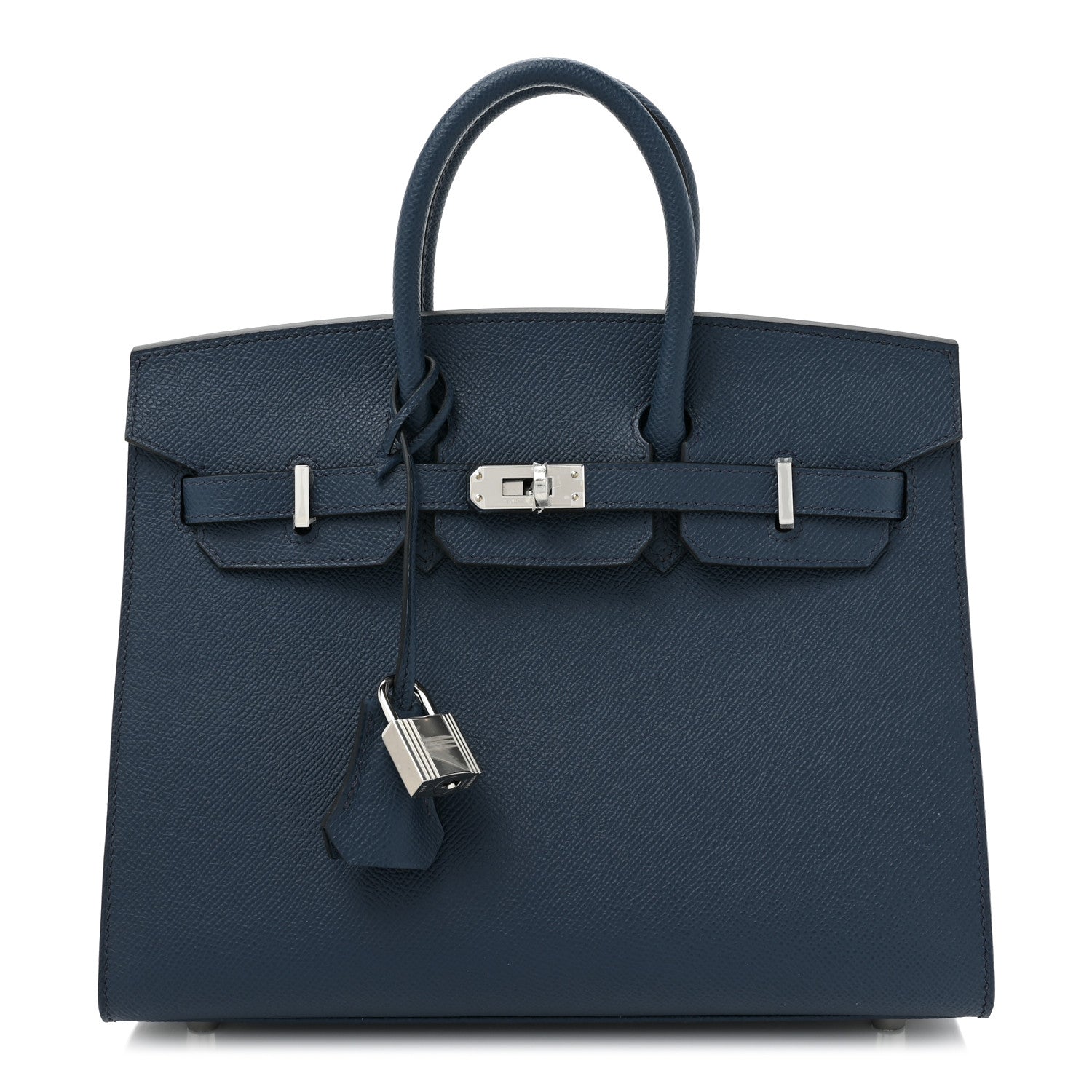 Hermes Epsom Birkin Sellier 25 Bleu Navy 1 of 9
