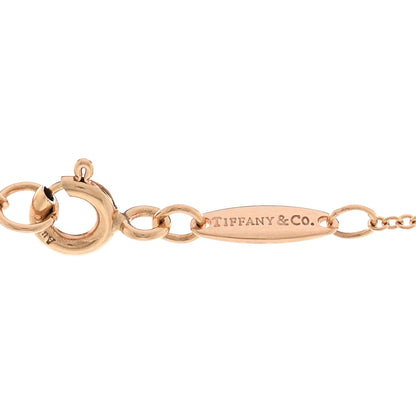 Tiffany 18K Rose Gold 9mm Elsa Peretti Bean Pendant Necklace 4 of 5