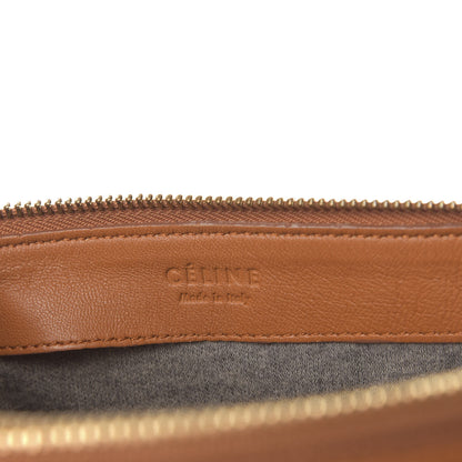 Celine Lambskin Large Trio Crossbody Bag Camel 8 of 13