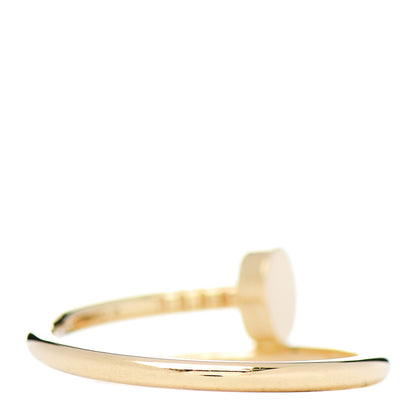 Cartier 18K Yellow Gold Small Juste Un Clou Ring 55 7.25 3 of 5