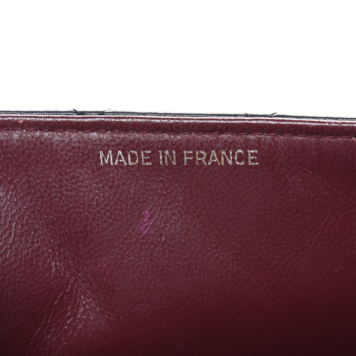 Lambskin Quilted Mini Square Flap Black