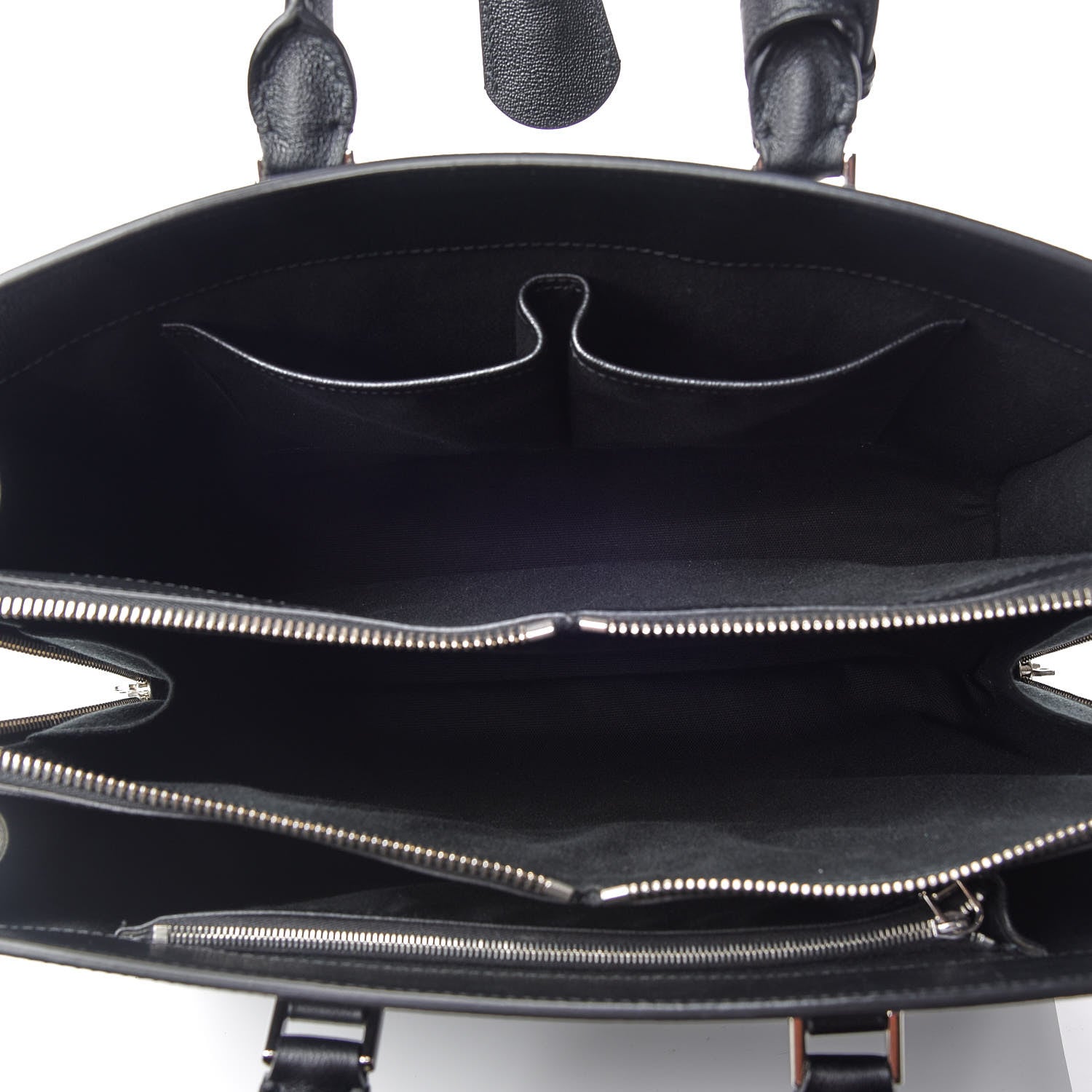 Alexander McQueen Calfskin Heroine Open Tote Black 7 of 14
