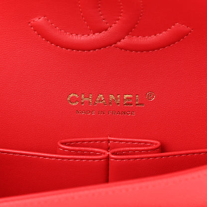 Chanel Caviar Quilted Medium Double Flap Red 6 of 14