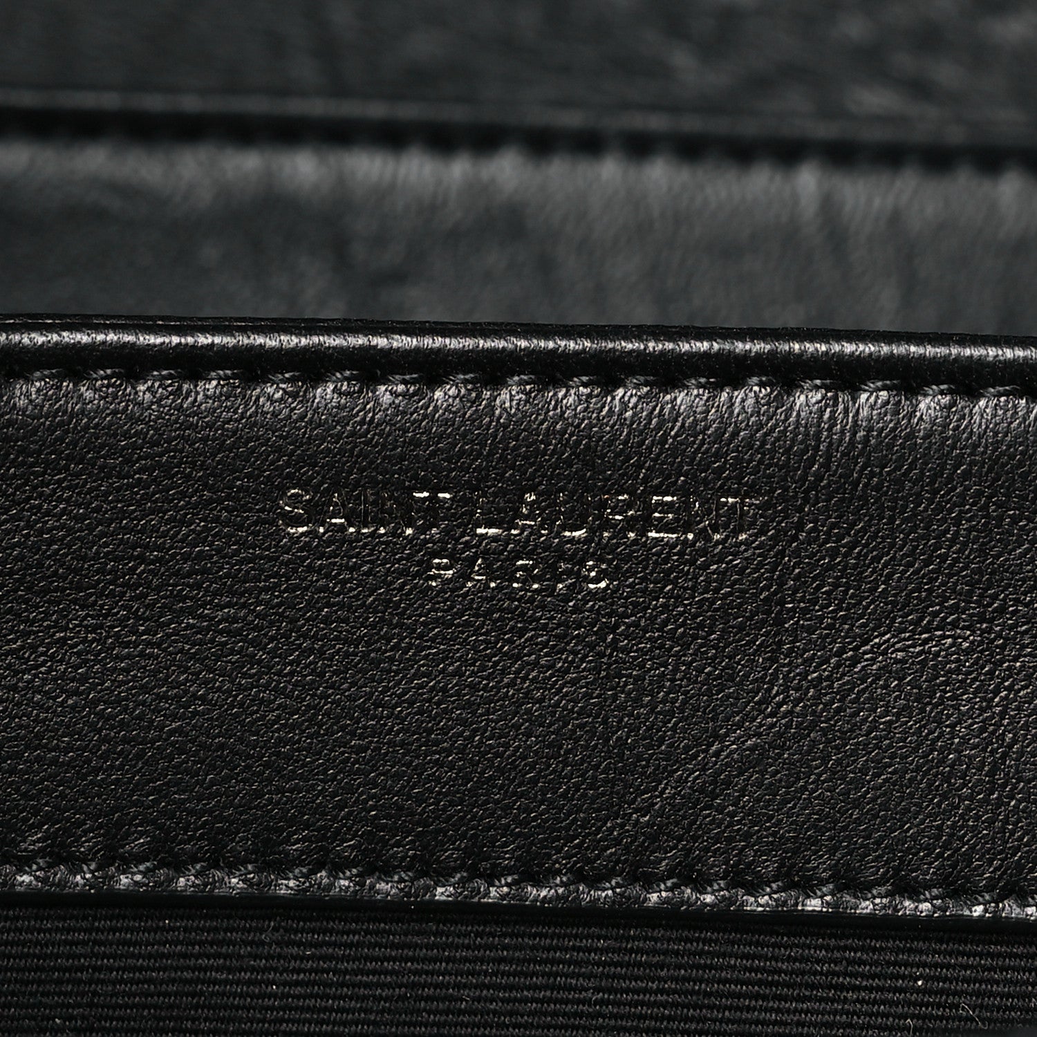 Saint Laurent Lambskin Quilted Small Becky Chain Bag Black 6 of 10