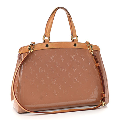 Louis Vuitton Vernis Brea MM Rose Velours 3 of 11