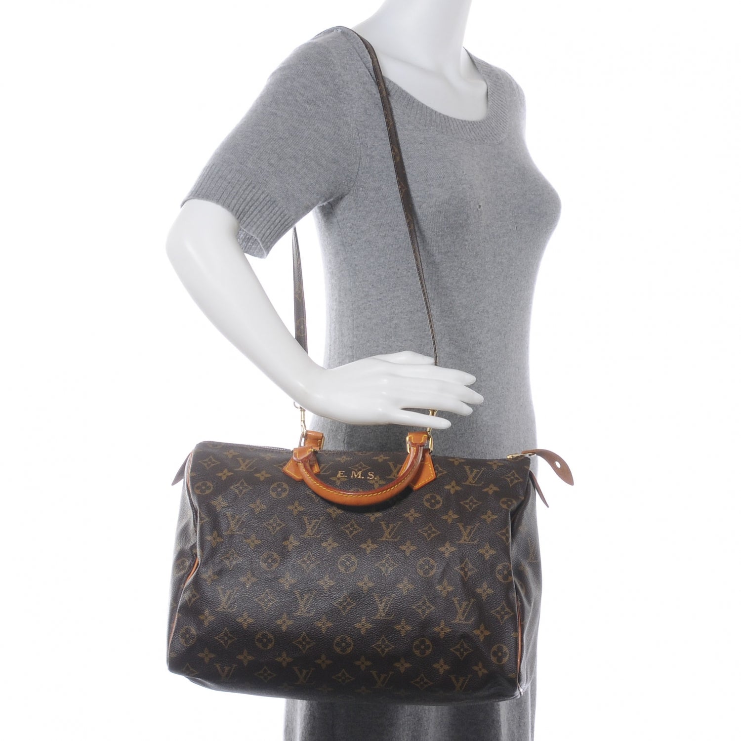 Louis Vuitton Monogram Speedy 35 2 of 8