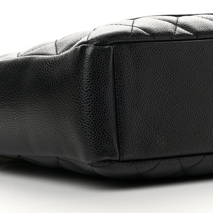 Chanel Caviar Quilted Petit Shopping Tote PST Black 9 of 14