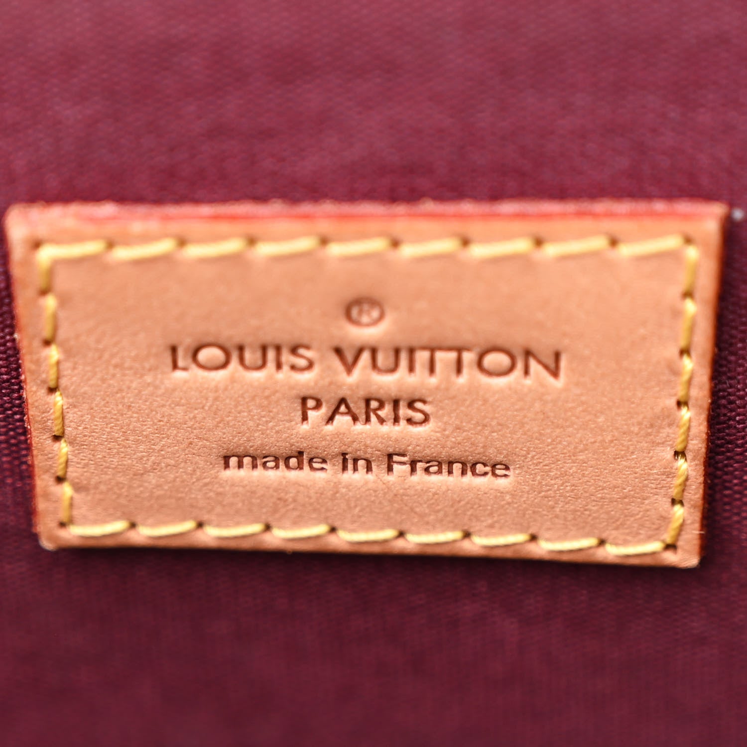 Louis Vuitton Vernis Alma PM Amarante 5 of 8