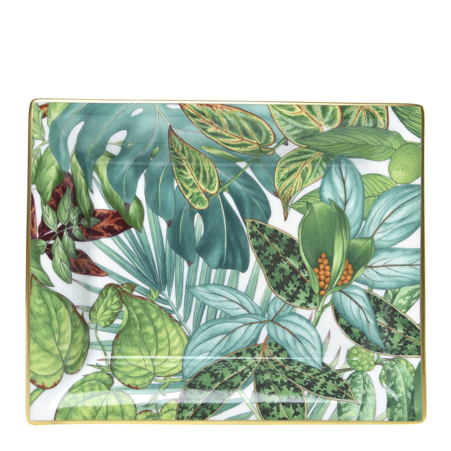 Hermes Porcelain Passifolia Change Tray 1 of 6