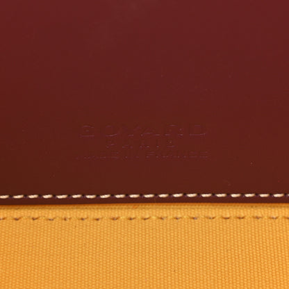 Goyard Goyardine Muse Mini Vanity Case Burgundy 6 of 10