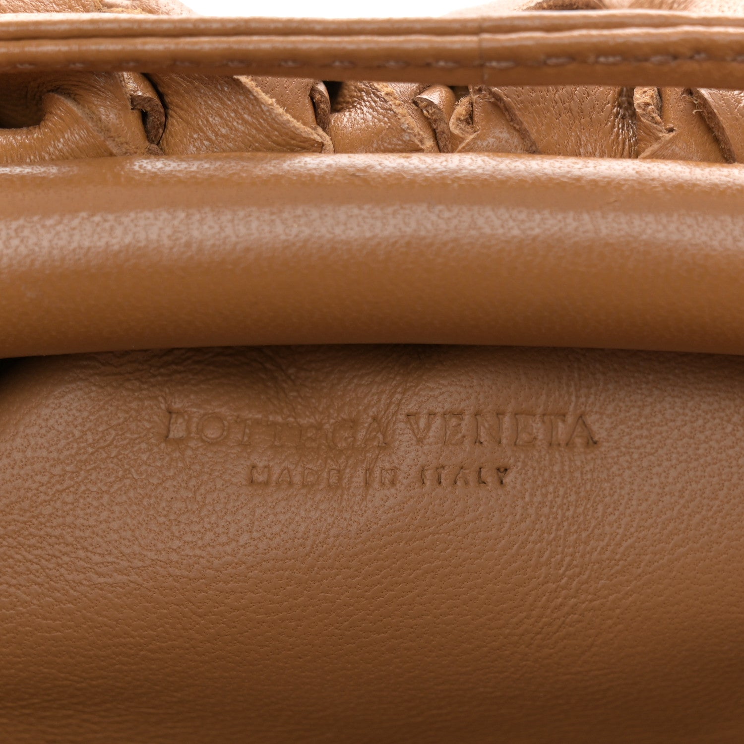 Bottega Veneta Nappa Intrecciato The Mini Pouch Carmel 6 of 11