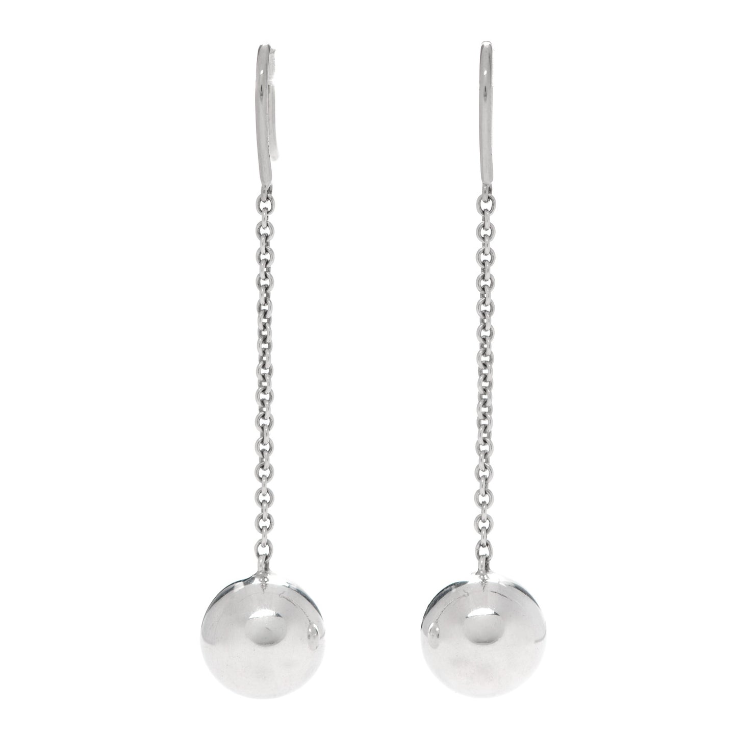 Sterling Silver 10mm HardWear Ball Drop Earrings