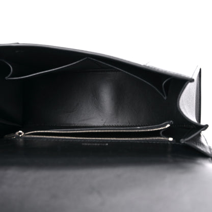 Balenciaga Grained Calfskin Medium Hourglass Top Handle Bag Black 5 of 10