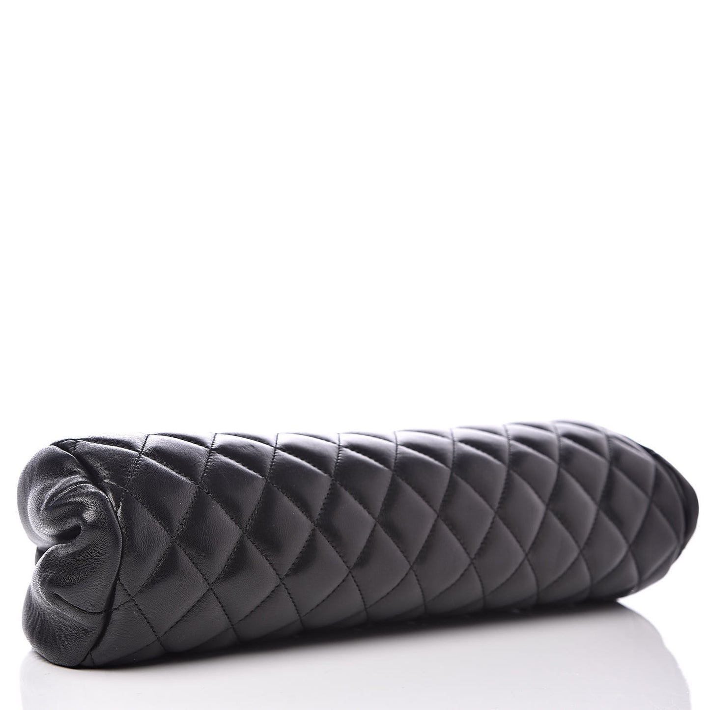Lambskin Quilted Timeless Clutch Black
